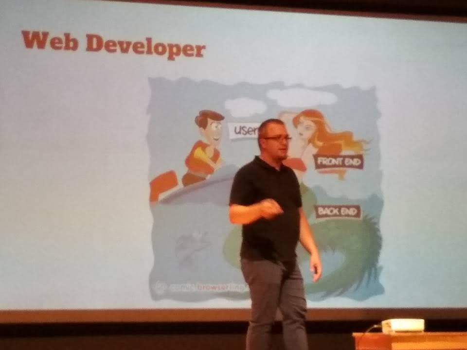Piotr Radzikowski — prelekcja o rolach w zespole developerskim